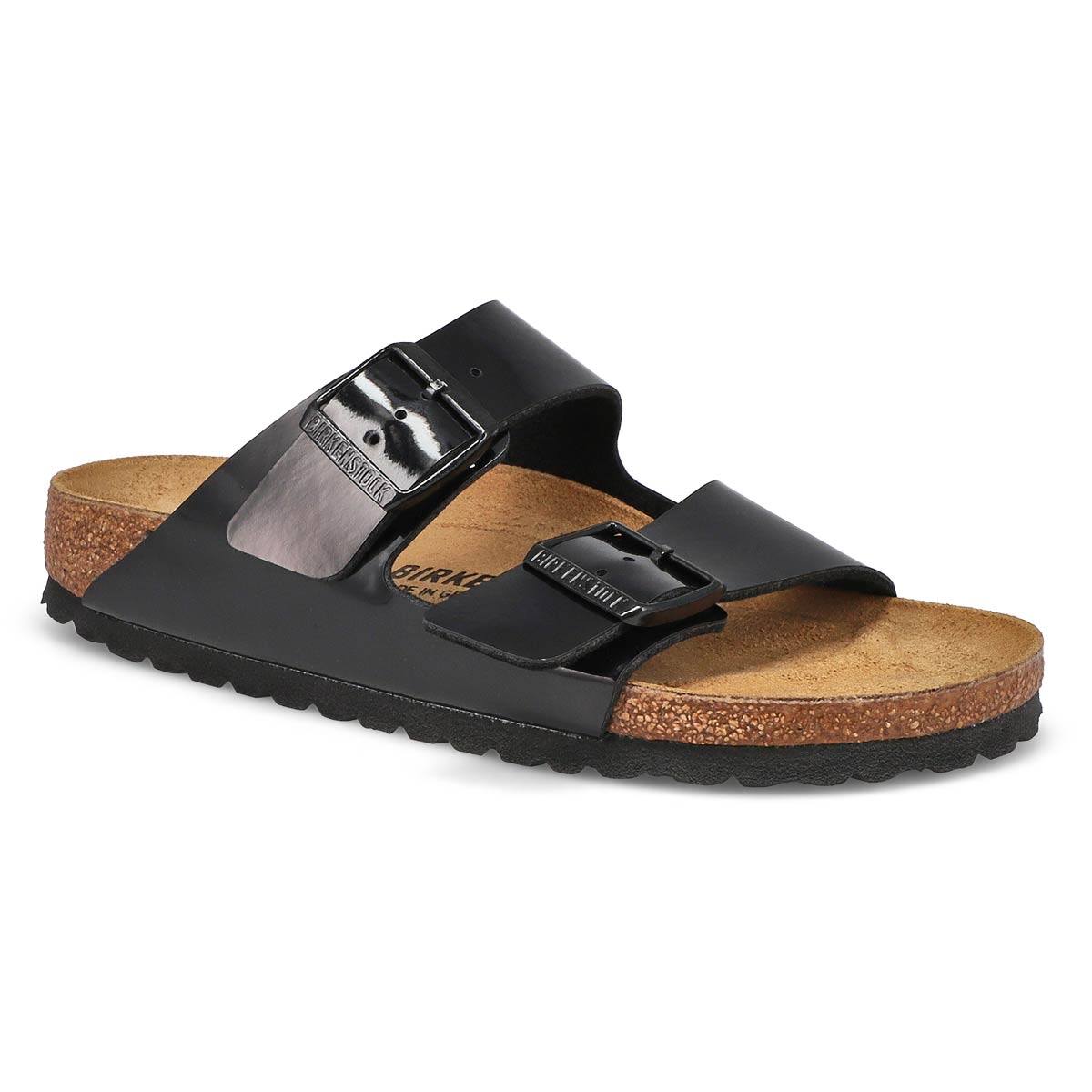 Women's Arizona Birko-Flor 2 Strap Narrow Footbed