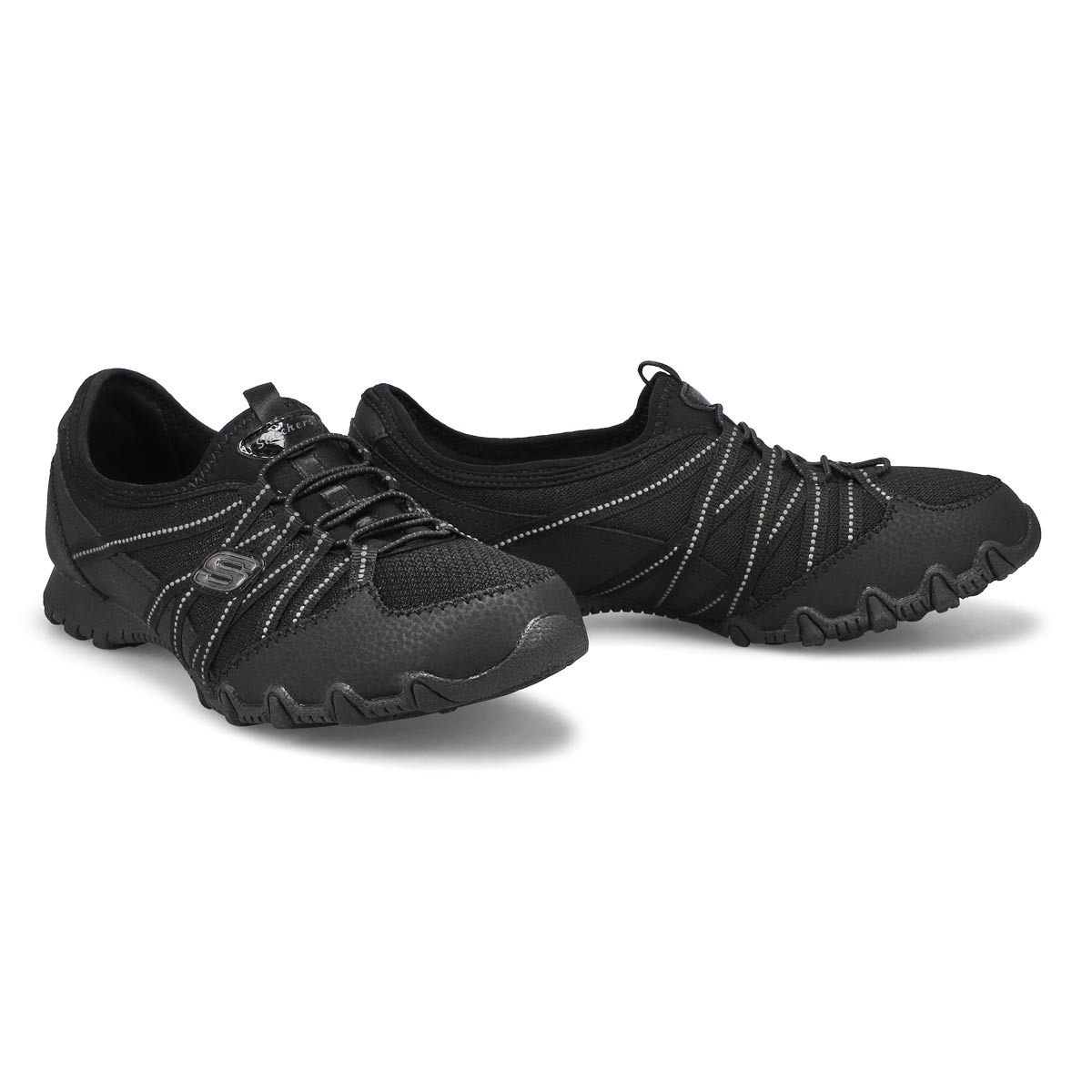 Women's Bikers Lite Sneaker - Black