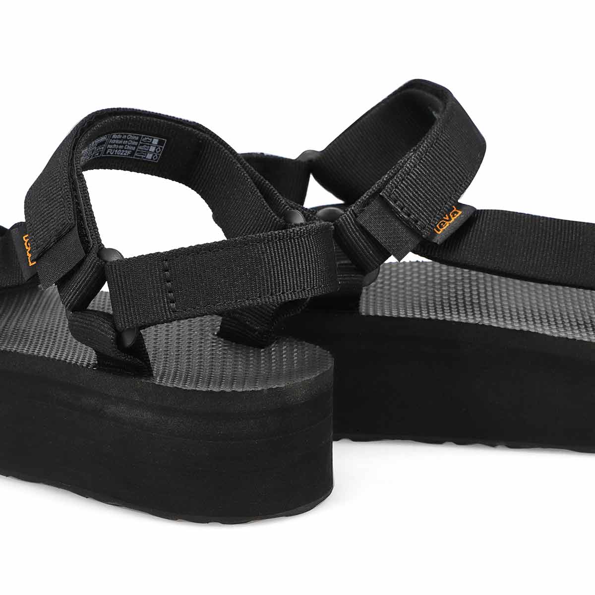 Women's Flatform Universal Sandal - Black