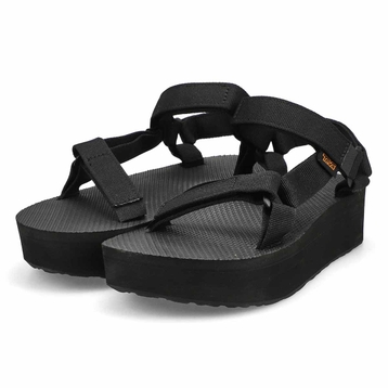 Women's Flatform Universal Sandal - Black