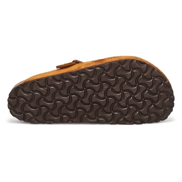 Women's Boston Soft Footbed Suede  Clog - Mink