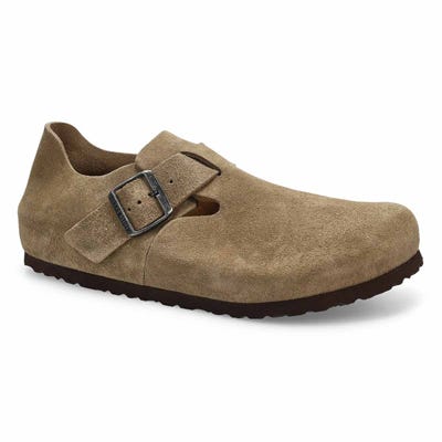 Mns London Close Toe Casual Shoe -  Taupe