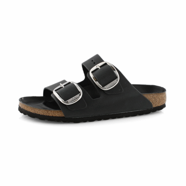 BIRKENSTOCK Arizona Big Buckle ブラック　24cm Arizona Big Buckle - Black Oiled Leather – MyShoeShop