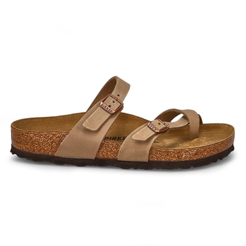 Women's Mayari Oiled Leather Toe Sleeve Sandal - T