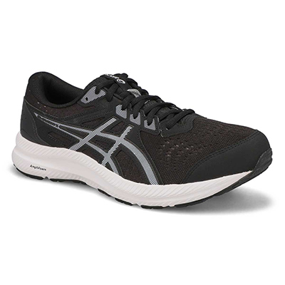 Mns Gel-Contend 8 Wide Performance Sneaker - Black/White