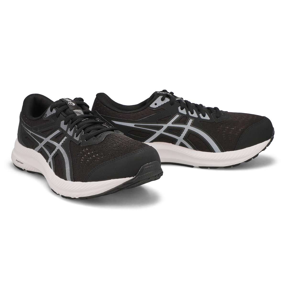 Men's Gel Contend 8 Wide Performance Runner- Black/White