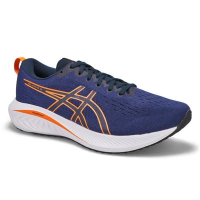 Baskets de performance Gel-excite 10, bleu/orange, hommes - XLarge