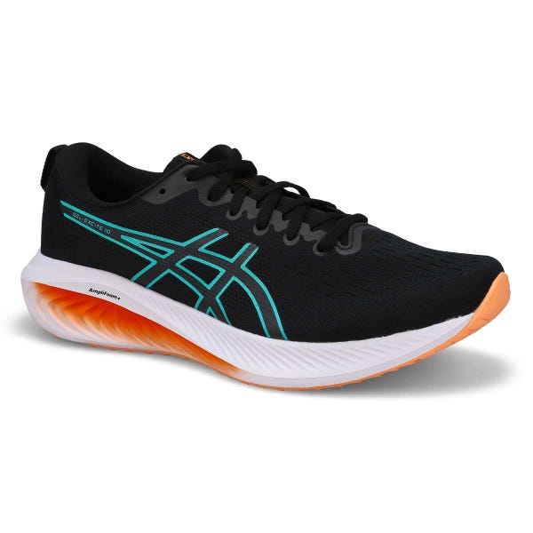 Chaussure de course de performance GEL-EXCITE 10, noir/vague sarcelle, hommes