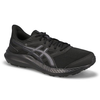 Mns Jolt 4 Lace Up Wide Performance Runner- Black/Black