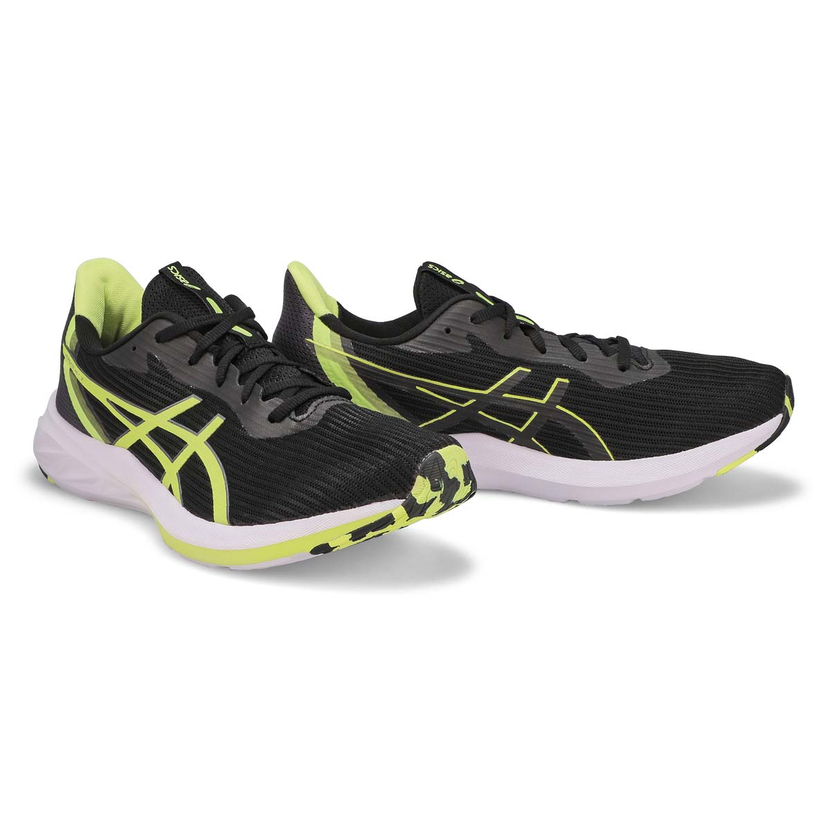Mens Versablast 3 Lace Up Sneaker - Black/Yellow