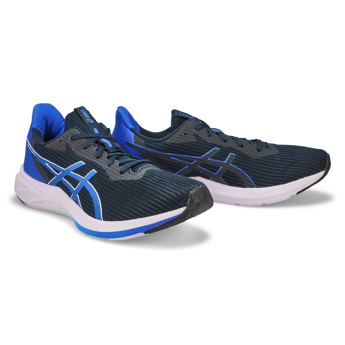 Mens Versablast 3 Lace Up Sneaker - Blue/White
