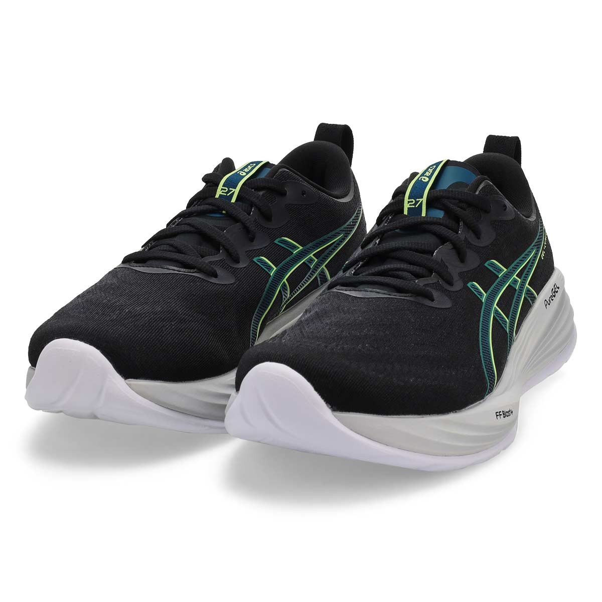 Men's Gel-Cumulus 27 Performance Sneaker - Black/Lucid Yellow