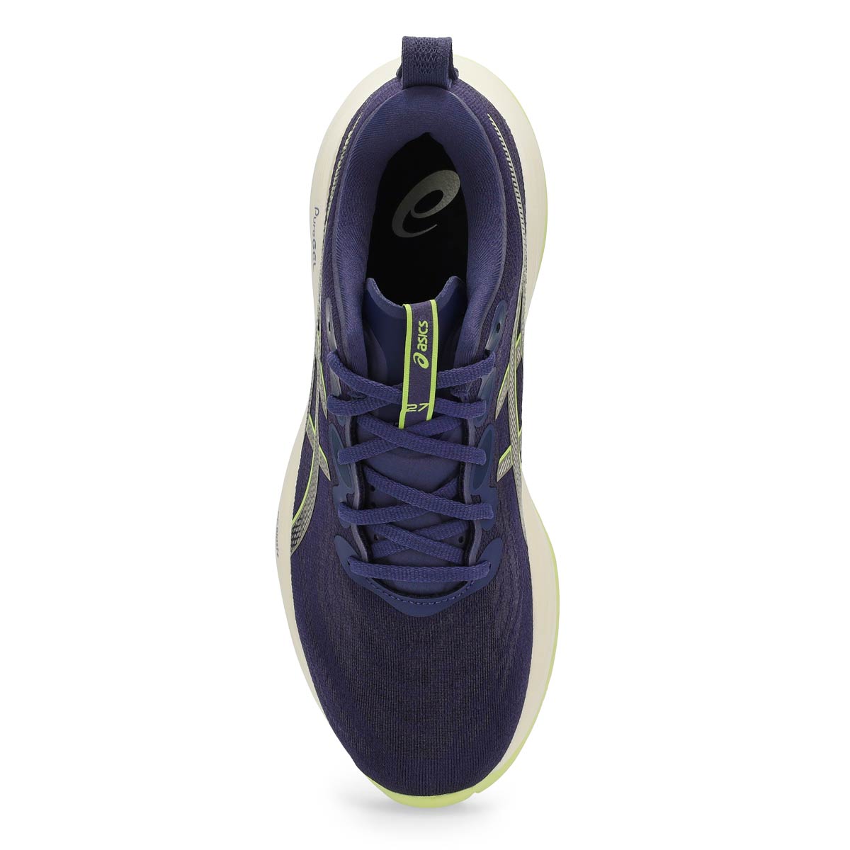 Men's Gel-Cumulus 27 Performance Sneaker - Indigo Fog/Lucid Yellow
