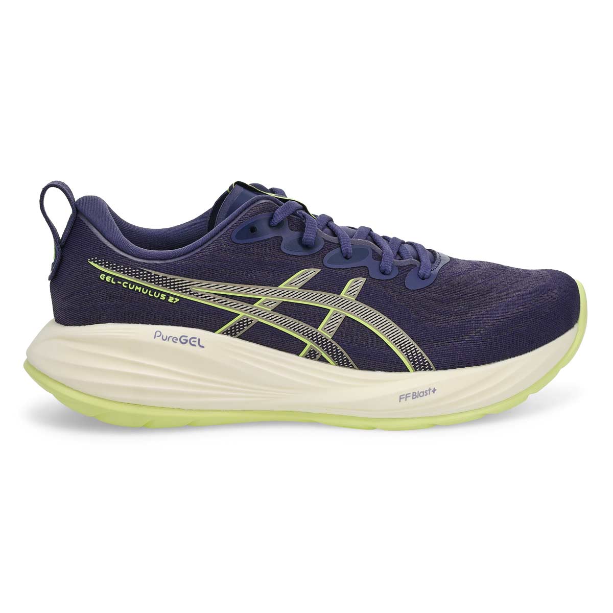 Men's Gel-Cumulus 27 Performance Sneaker - Indigo Fog/Lucid Yellow