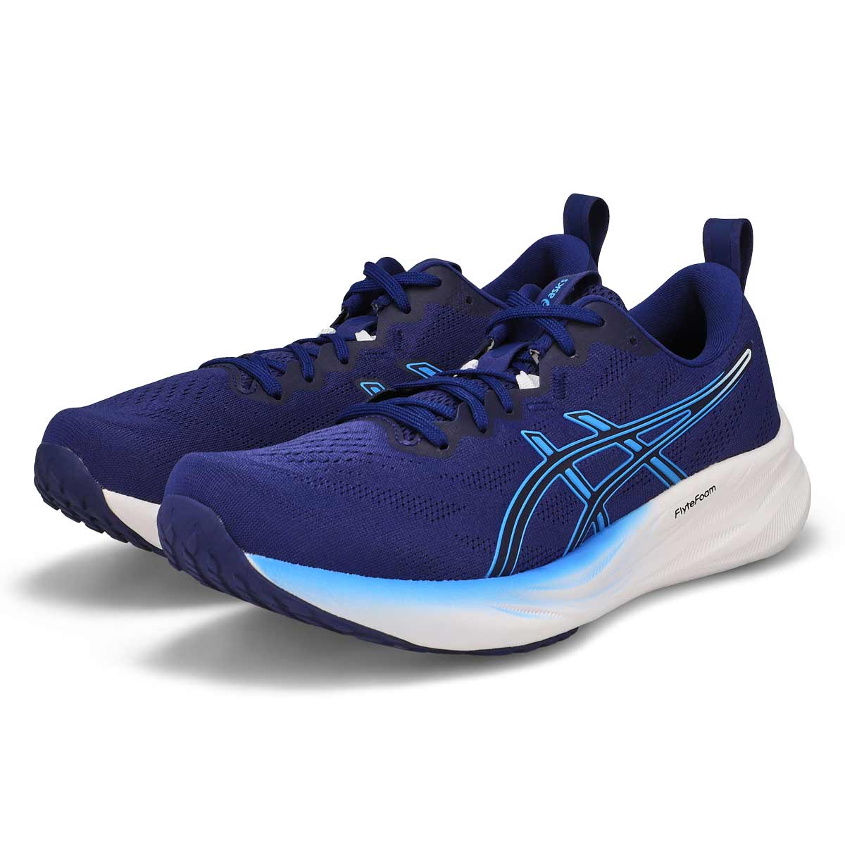 Baskets à lacets GEL-PULSE 16, bleu indigo/côte bleue, hommes