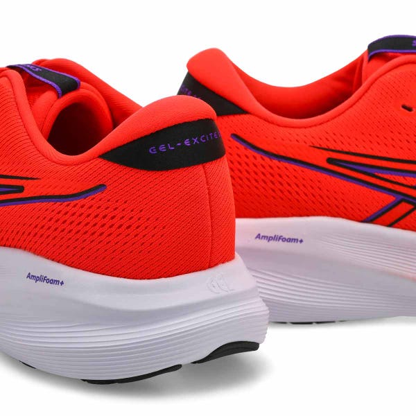 Men's Gel-Excite 11 Lace Up Performance Sneaker - Flash Red/ Black