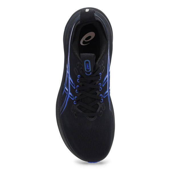 Men's Gel-Nimbus 28 Performance Sneaker - Black/Neon Blue