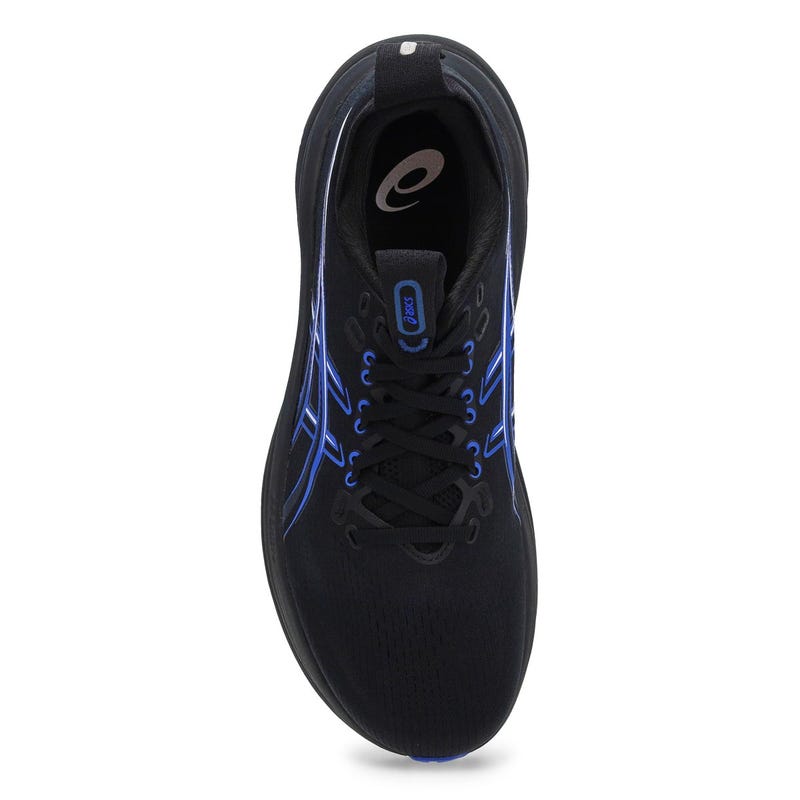 Men's Gel-Nimbus 28 Performance Sneaker - Black/Neon Blue