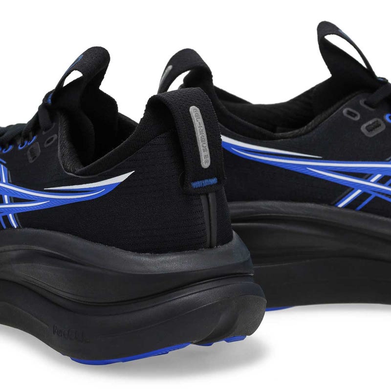 Men's Gel-Nimbus 28 Performance Sneaker - Black/Neon Blue