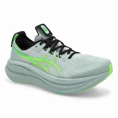 Mns Gel-Nimbus 28 Performance Sneaker - Cold Moss/Illuminate Green