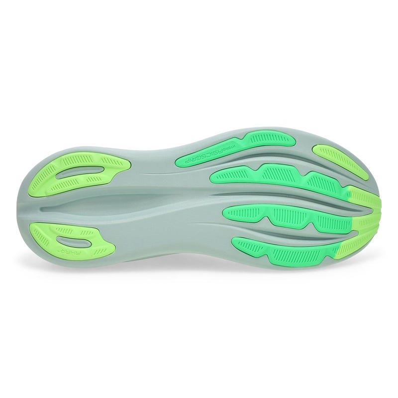 Baskets de performance GEL-NIMBUS 28, mousse froide/vert lumineux, hommes