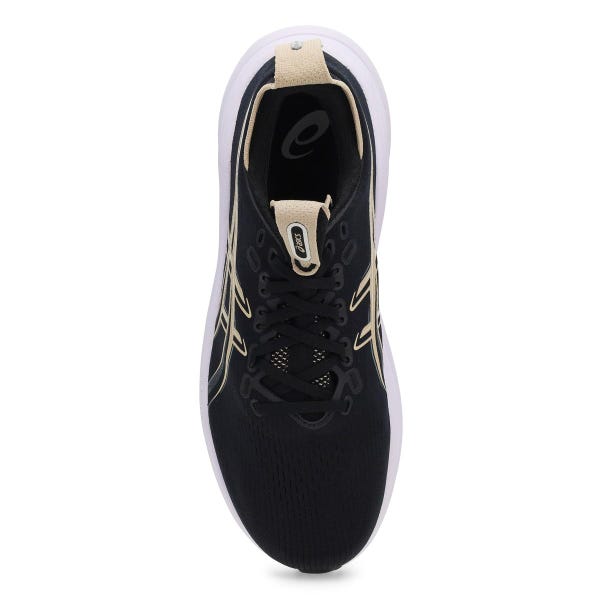 Men's Gel-Nimbus 28 Wide Performance Sneaker - Black/Feather Grey