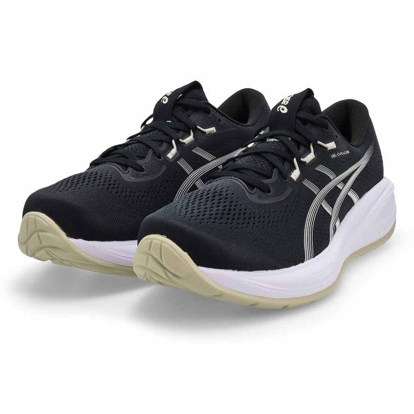 Men's Gel-Cumulus 28 Wide Performance Sneaker - Black/White