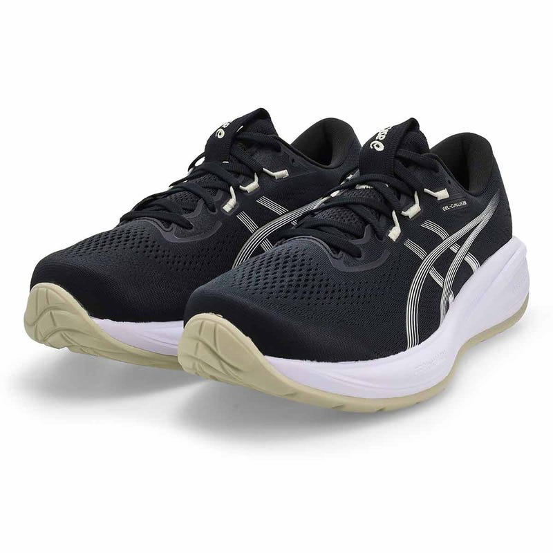 Men's Gel-Cumulus 28 Wide Performance Sneaker - Black/White