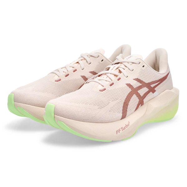 Espadrille de performance homme Novablast 6 - Rose poussière/Jaune illuminate
