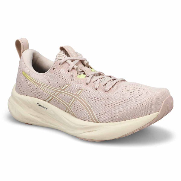 Chaussure de course de performance GEL-PULSE 16, beige minéral/crème, femmes