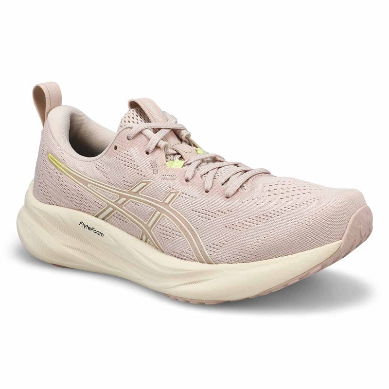 Chaussure de course de performance GEL-PULSE 16, beige minéral/crème, femmes