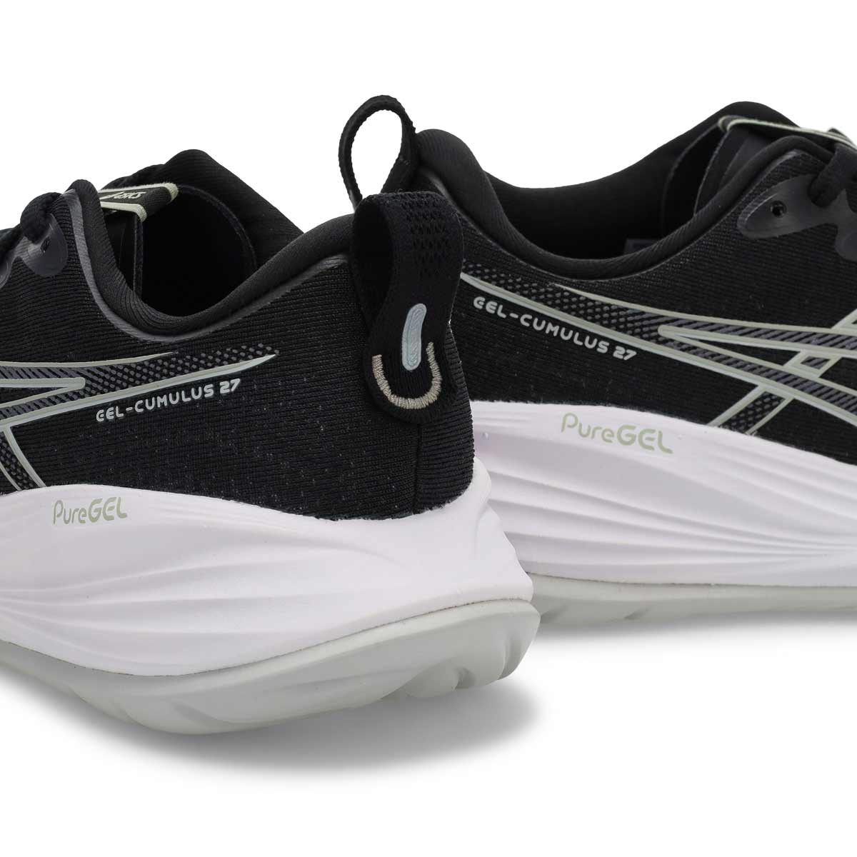 Baskets de performance GEL-CUMULUS 27, noir/béton, femmes