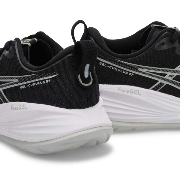 Women's  Gel-Cumulus 27 Performance Sneaker - Black/Concrete