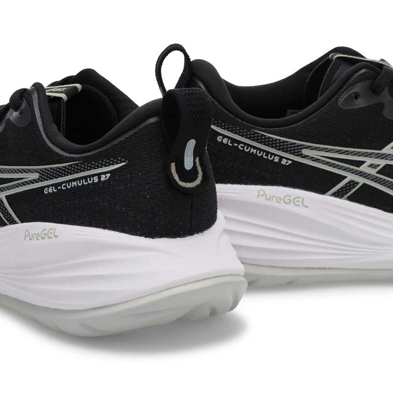 Women's  Gel-Cumulus 27 Performance Sneaker - Black/Concrete
