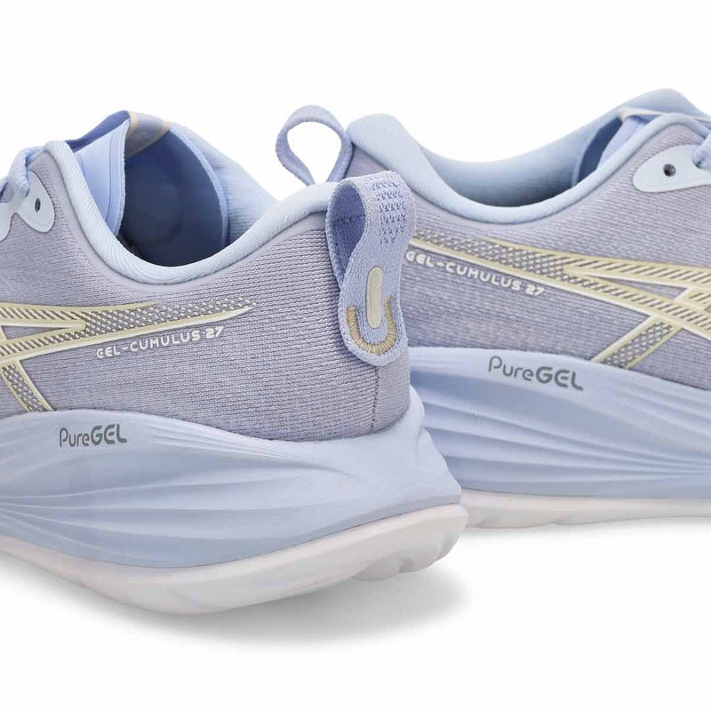 Women's Gel-Cumulus 27 Performance Sneaker - Blue Fade/White