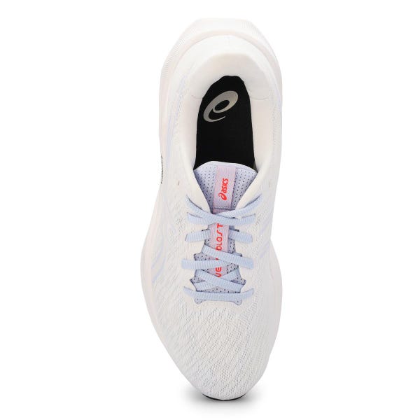 Women's Versablast 4 Lace Up Performance Sneaker - White/Blue Fade