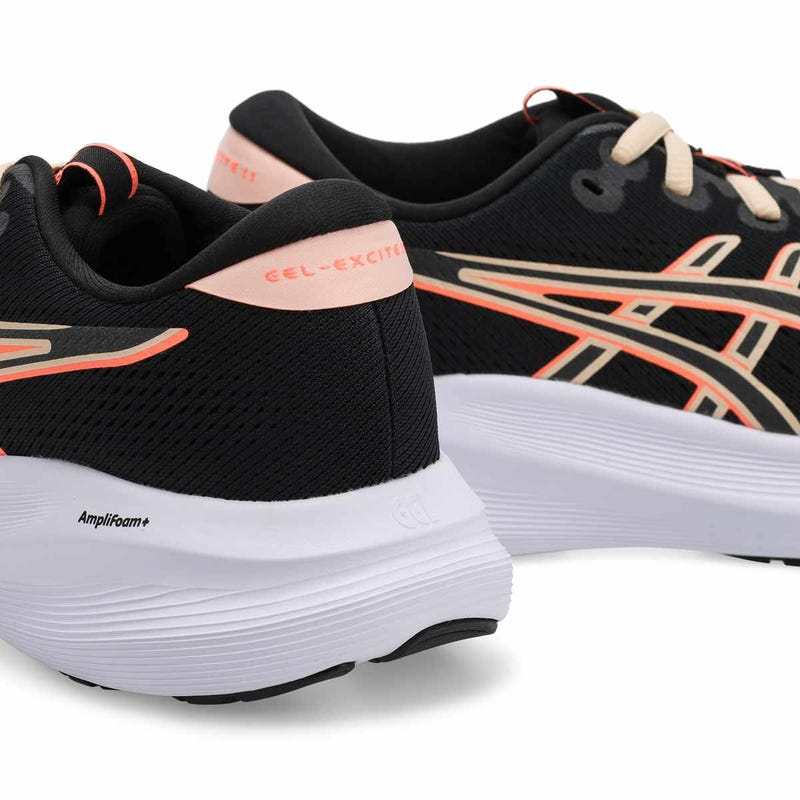 Women's Gel-Excite 11 Performance Sneaker - Black/Pearl Pink