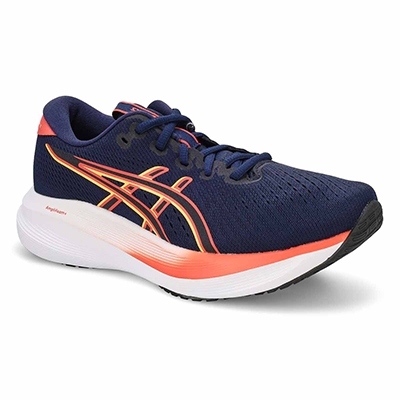 Lds Gel-Excite 11 Lace Up Performance Sneaker - Midnight/Dark Pink Clay