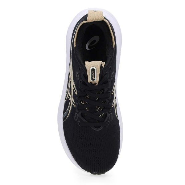 Baskets de performance GEL-NIMBUS 28, noir/plume grise, femmes