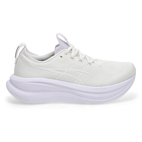 Baskets de performance GEL-NIMBUS 28, blanc/blanc, femmes