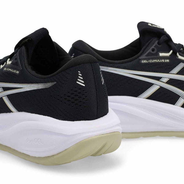 Women's Gel-Cumulus 28 Performance Sneaker - Black/White