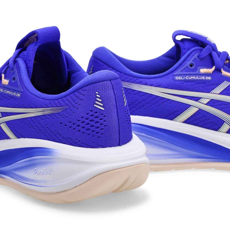 Women's Gel-Cumulus 28 Performance Sneaker - Colbalt Burst/Ivory