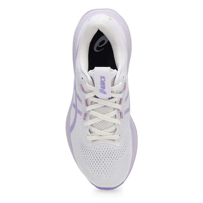 Women's Gel-Cumulus 28 Wide Performance Sneaker - White/ Bluebell