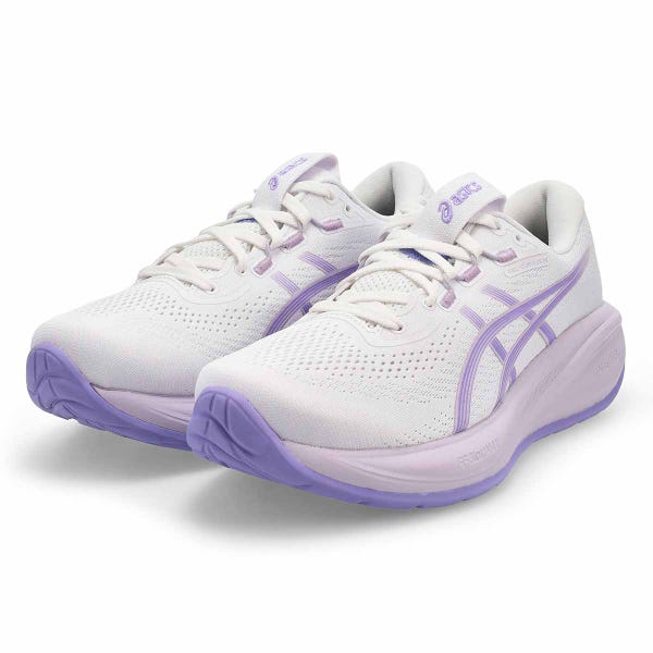 Women's Gel-Cumulus 28 Wide Performance Sneaker - White/ Bluebell