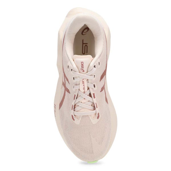 Espadrille de performance NovaBlast 6 pour femmes – Rose poussière/Jaune illuminateur
