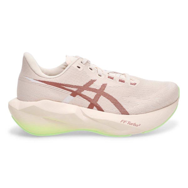 Espadrille de performance NovaBlast 6 pour femmes – Rose poussière/Jaune illuminateur