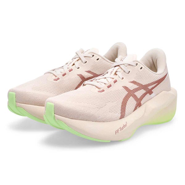 Espadrille de performance NovaBlast 6 pour femmes – Rose poussière/Jaune illuminateur