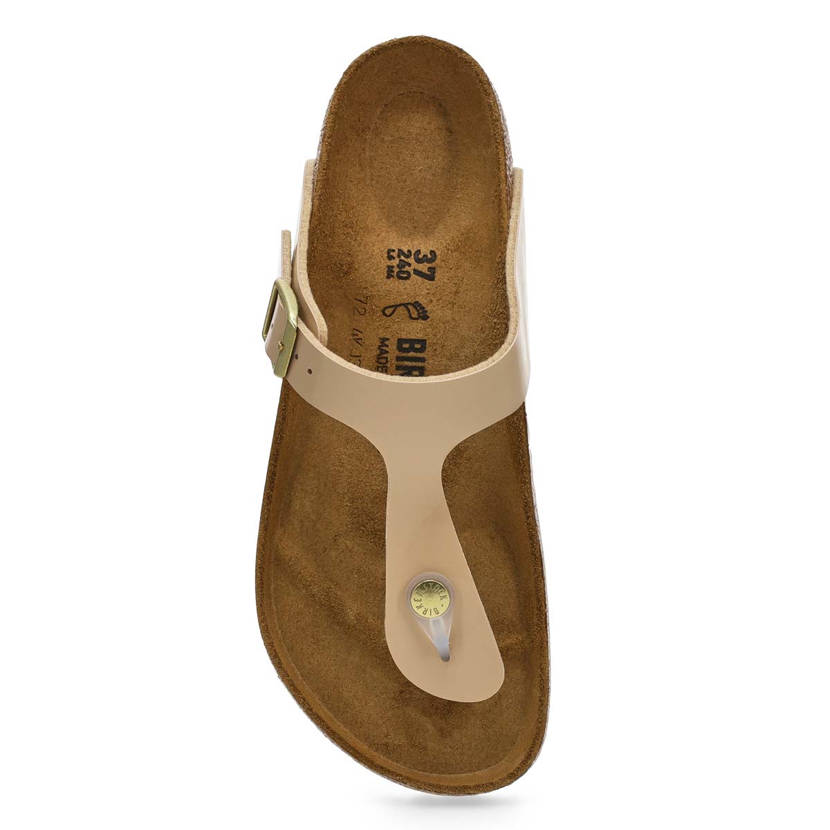 Women's  Gizeh Birko-Flor Thong Sandal - Sand Patent
