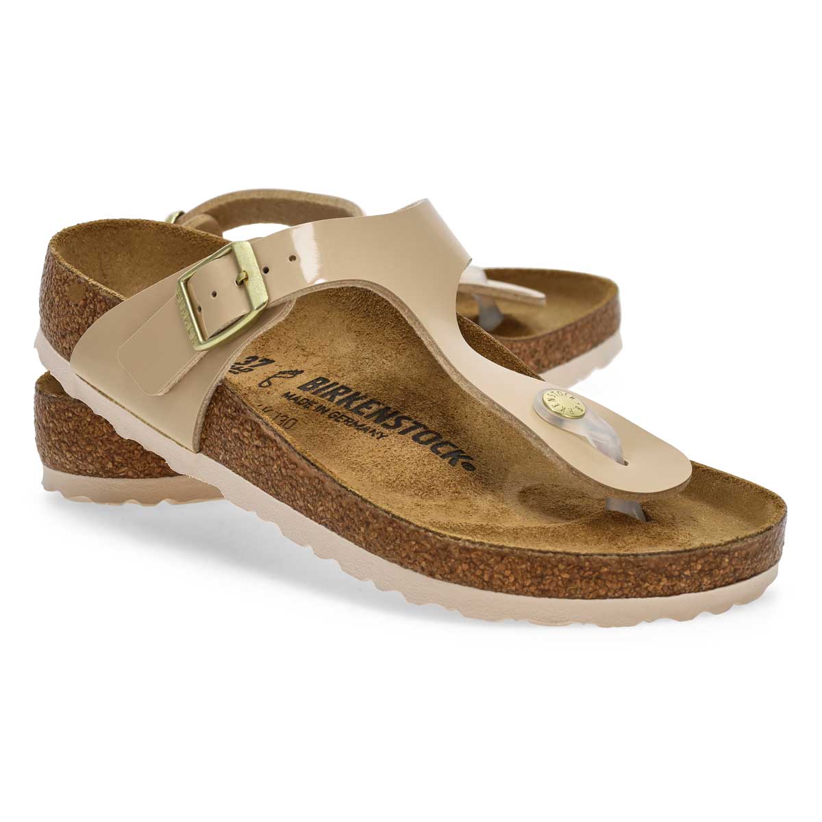 Women's  Gizeh Birko-Flor Thong Sandal - Sand Patent