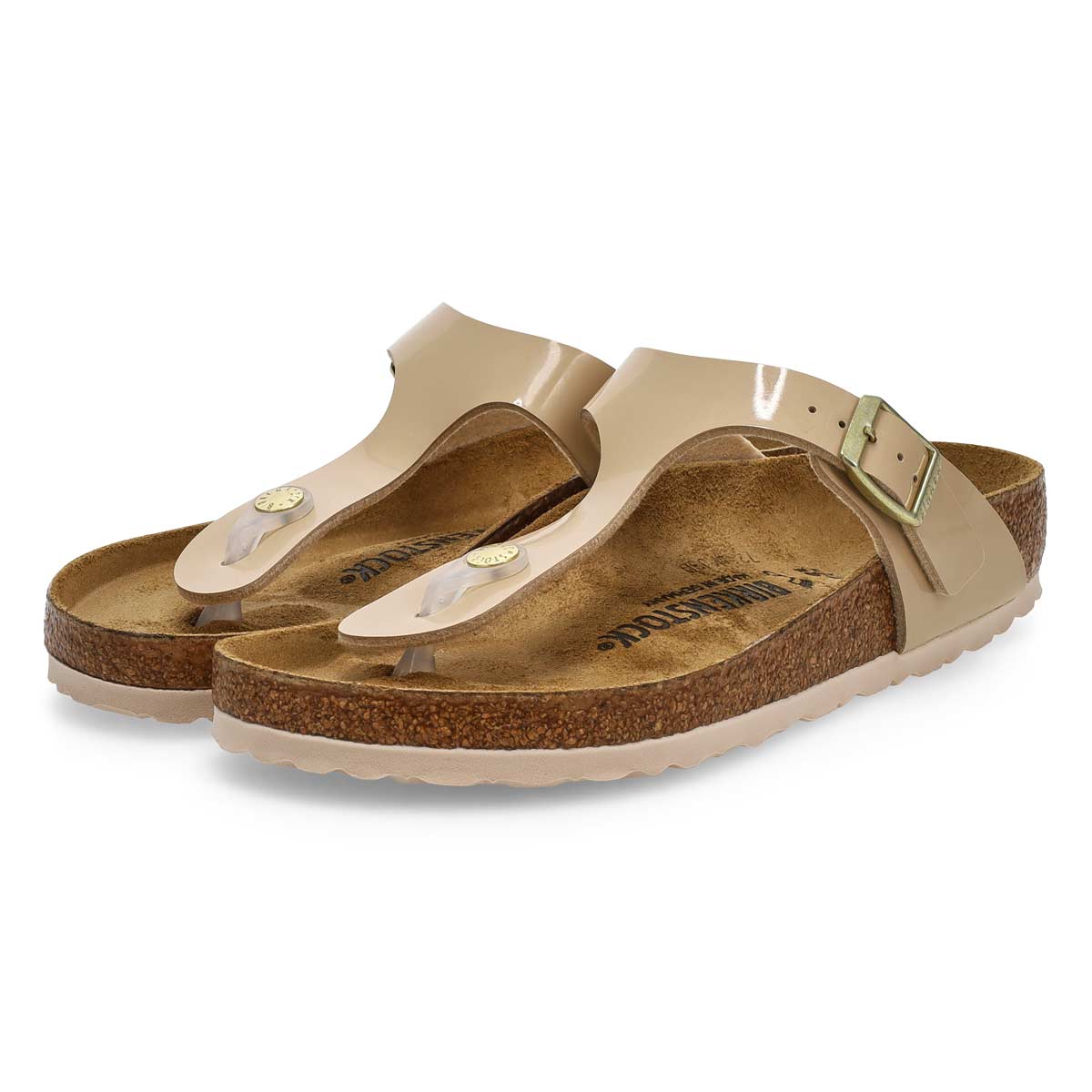 Women's  Gizeh Birko-Flor Thong Sandal - Sand Patent